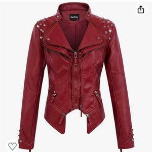 Womens biker jacket.